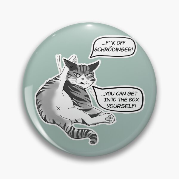 Item preview,  Schrodinger Cat designed and sold by Blacklinesw9.