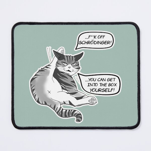 Item preview, Schrodinger Cat designed and sold by Blacklinesw9.