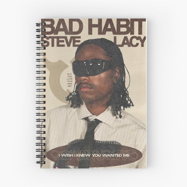 Item preview, Steve Lacy | Bad Habit | Gemini Rights | Vintage Retro Wall Art Music Poster Print designed and sold by grlpower.