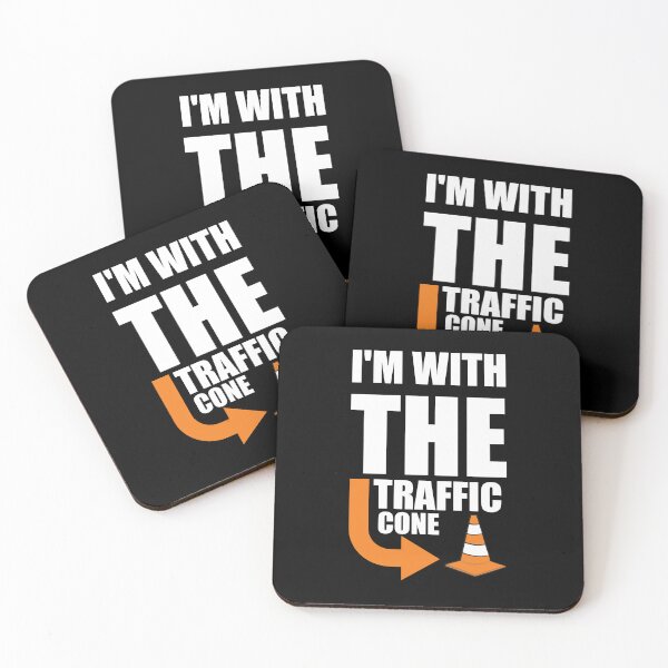 Item preview, I'm with the traffic cone designed and sold by Tshirty10.
