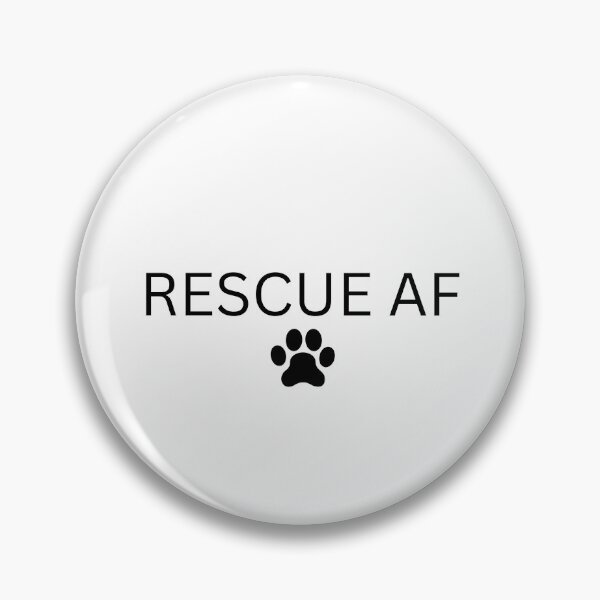 Item preview, Rescue AF - Black Font designed and sold by Jacqueline Howard.
