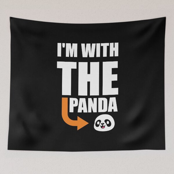 Item preview, I'm with the panda designed and sold by Tshirty10.
