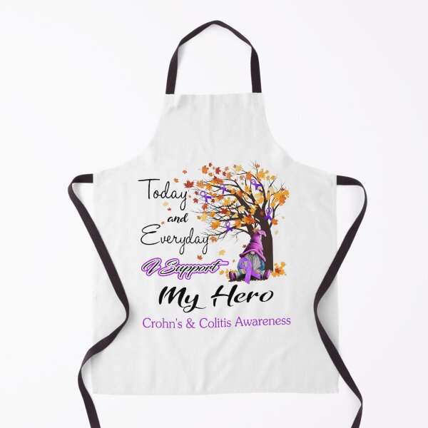 Item preview, Crohn's & Colitis Awareness - Today and Everyday i support My Hero designed and sold by Aaron309.