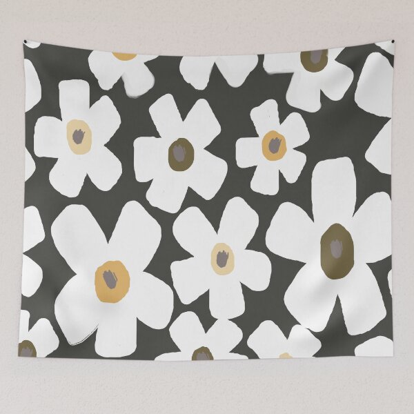 Item preview, Iconic Bold Scandinavian Floral Pattern designed and sold by Deutschic.