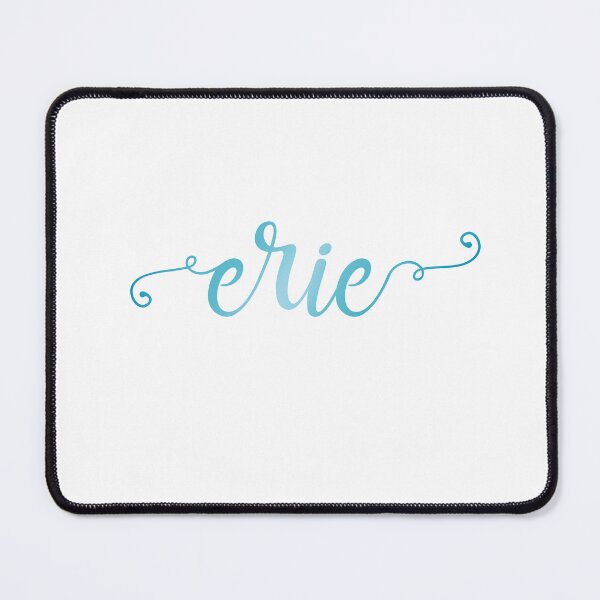 Item preview, Erie Cursive Design designed and sold by FunCarStickers.