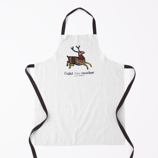 Item preview, Eight Tiny Reindeer in color designed and sold by Douglas County Public Library.