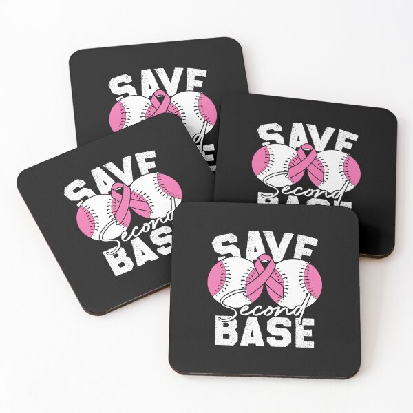 Item preview, Save Second Base - Breast Cancer Awareness designed and sold by FallInLoveCo.