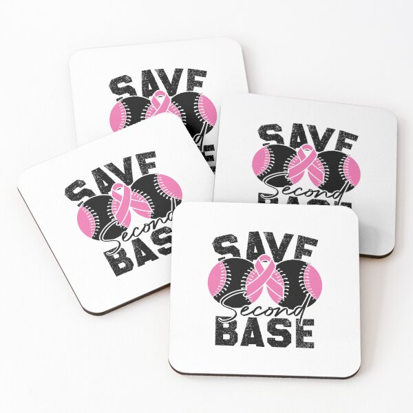 Item preview, Save Second Base - Breast Cancer Awareness designed and sold by FallInLoveCo.