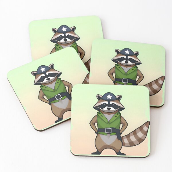Item preview, Raccoon Soldier designed and sold by Zestpond.