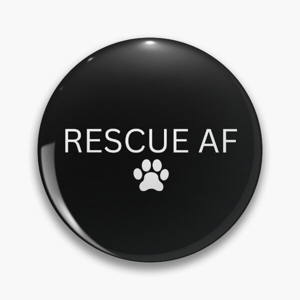 Item preview, Rescue AF - White Font designed and sold by Jacqueline Howard.