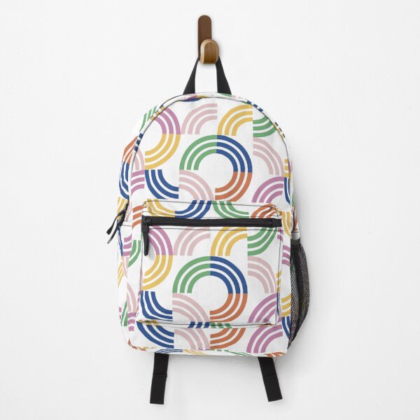 Item preview, Half Circle Abstract in Bold Retro Colors designed and sold by greenoriginals.
