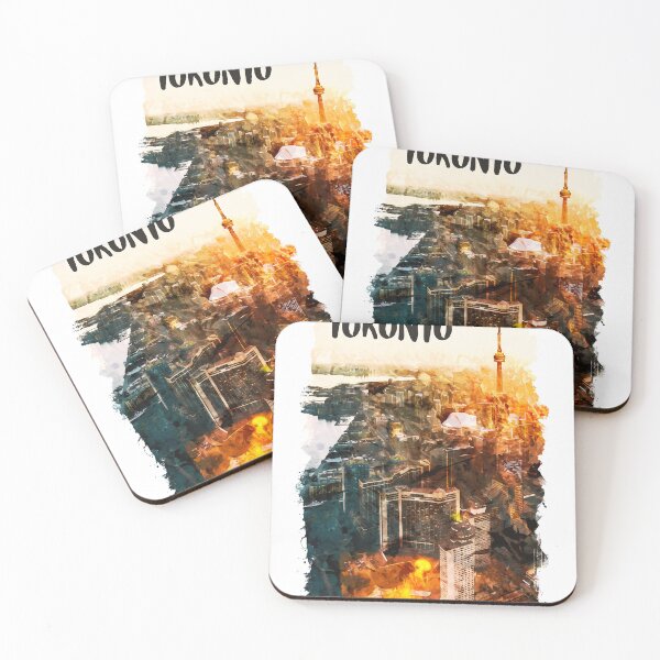 Item preview, Toronto Canada Watercolor designed and sold by buzztop.