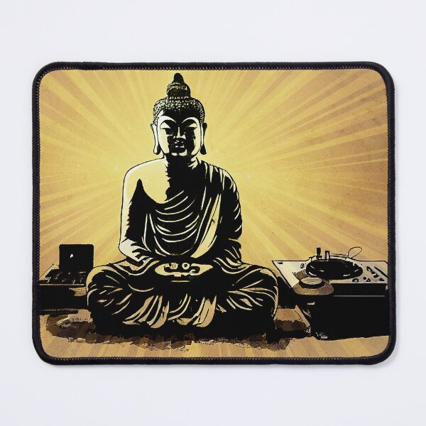Item preview, Buddha as a DJ designed and sold by Myriam Iart.