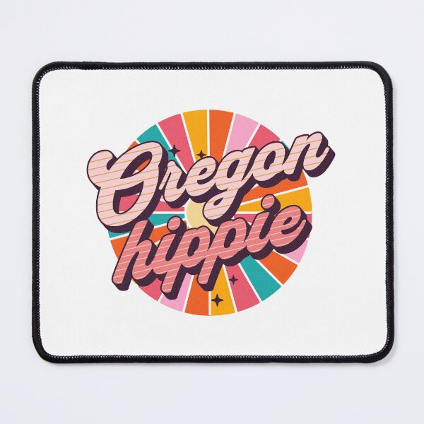 Item preview, Oregon Hippie - Pacific Northwest - Hipster Gift designed and sold by AlanPhotoArt.
