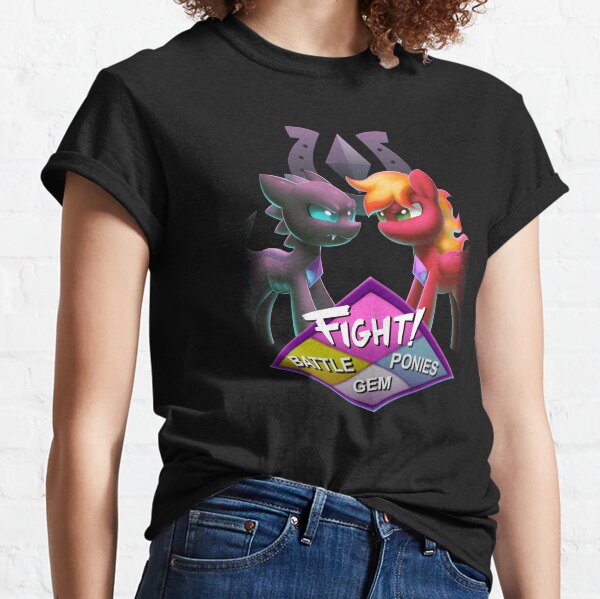 Item preview, FIGHT! - Battle Gem Ponies (Xenoir vs Simber) designed and sold by YotesMark.