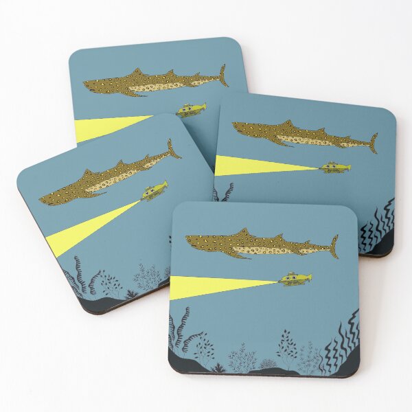 Item preview, The Jaguar Shark - The Life Aquatic with Steve Zissou  designed and sold by Jen K Wilson.