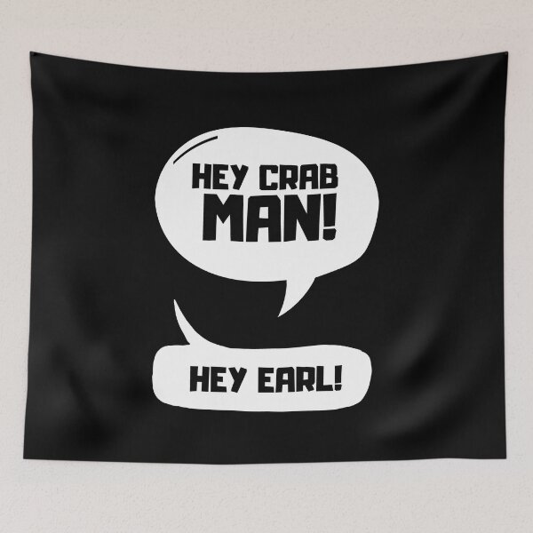 Item preview, Hey Crab Man! designed and sold by The Cosmic Turtle.