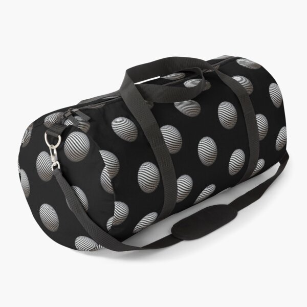 Item preview, sphere illusion opt art lines black and white designed and sold by OptLuv.