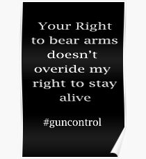 Gun Control Poster