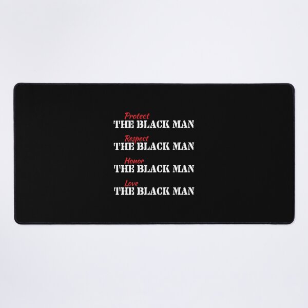 Item preview, Black Man (Wht Text) designed and sold by camboixusoo.