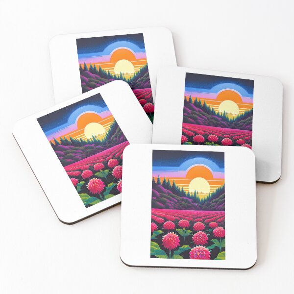 Item preview, Dahlias designed and sold by GroovyDino.