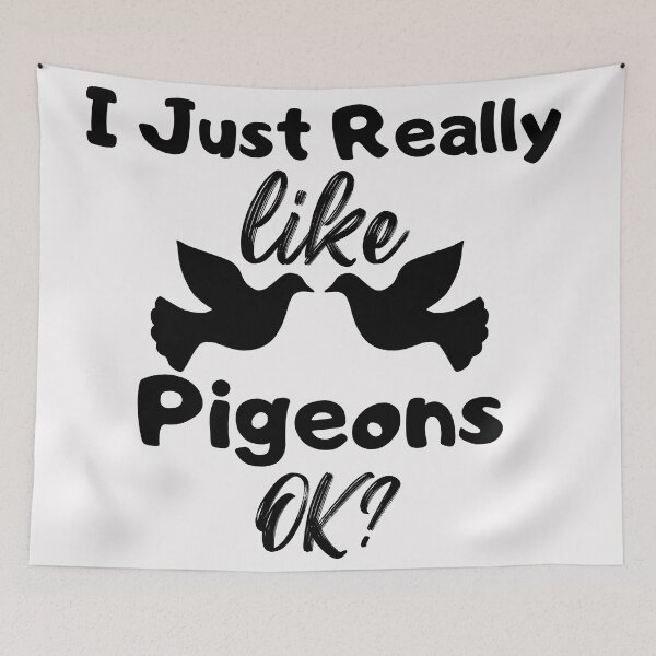 Item preview, I just really like pigeons ok designed and sold by CreacionsMeraki.