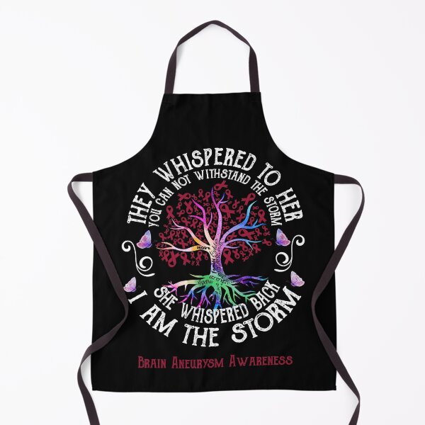 Item preview, Brain Aneurysm Awareness - Brain Aneurysm Warrior I Am The Storm designed and sold by RunningShop.