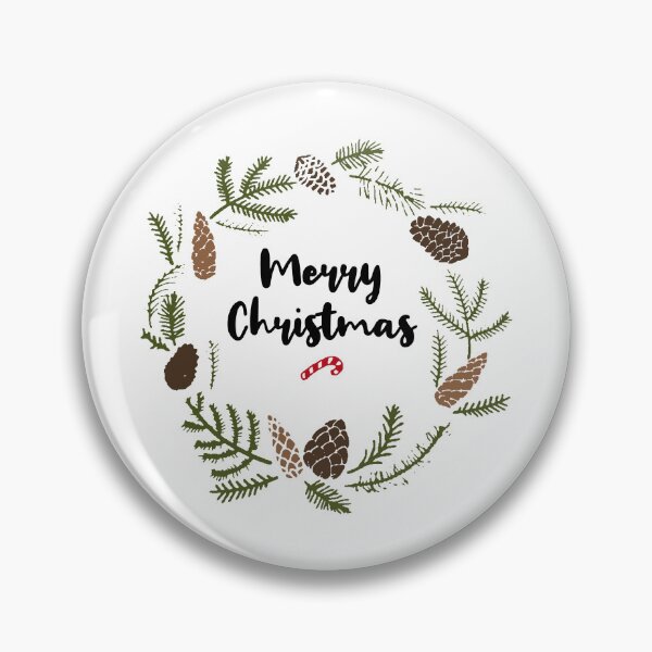 Item preview, Merry Christmas Wreath designed and sold by Douglas County Public Library.
