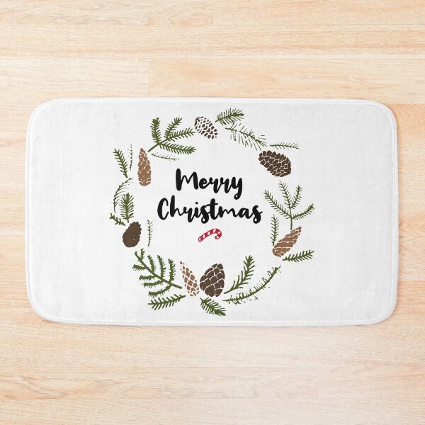 Item preview, Merry Christmas Wreath designed and sold by Douglas County Public Library.