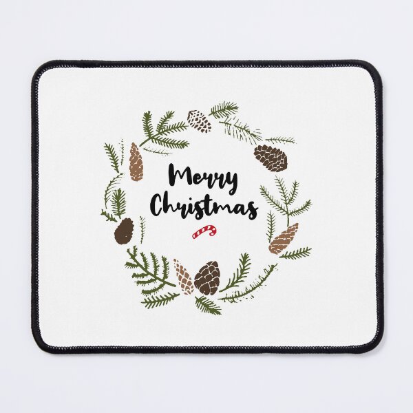 Item preview, Merry Christmas Wreath designed and sold by Douglas County Public Library.