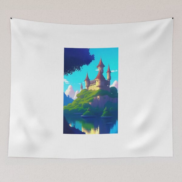 Item preview, Castle landscape designed and sold by omar-alsayed52.