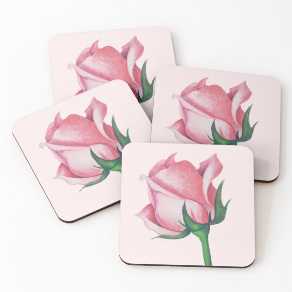 Item preview, Delicate Pink Rose designed and sold by Iddyyg.