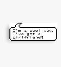 Cool Gamer Guy Canvas Print
