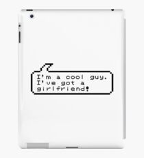 Cool Gamer Guy iPad Case/Skin