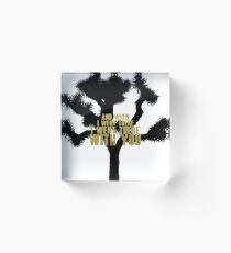 u2 joshua tree 2017 Acrylic Block