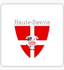 Haute-Savoie Cow Sticker