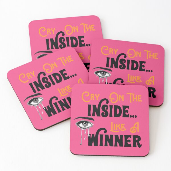 Item preview, Cry On The Inside Like A Winner designed and sold by Retro-ish.