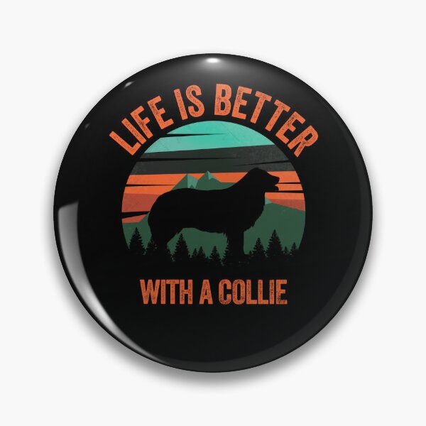Item preview, Life Is Better With A Border Collie Vintage Dog Gift  designed and sold by Guarddogdrive.