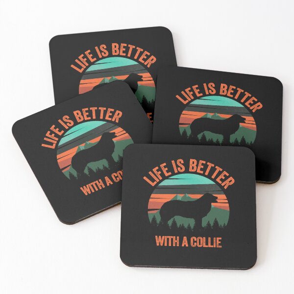 Item preview, Life Is Better With A Border Collie Vintage Dog Gift  designed and sold by Guarddogdrive.