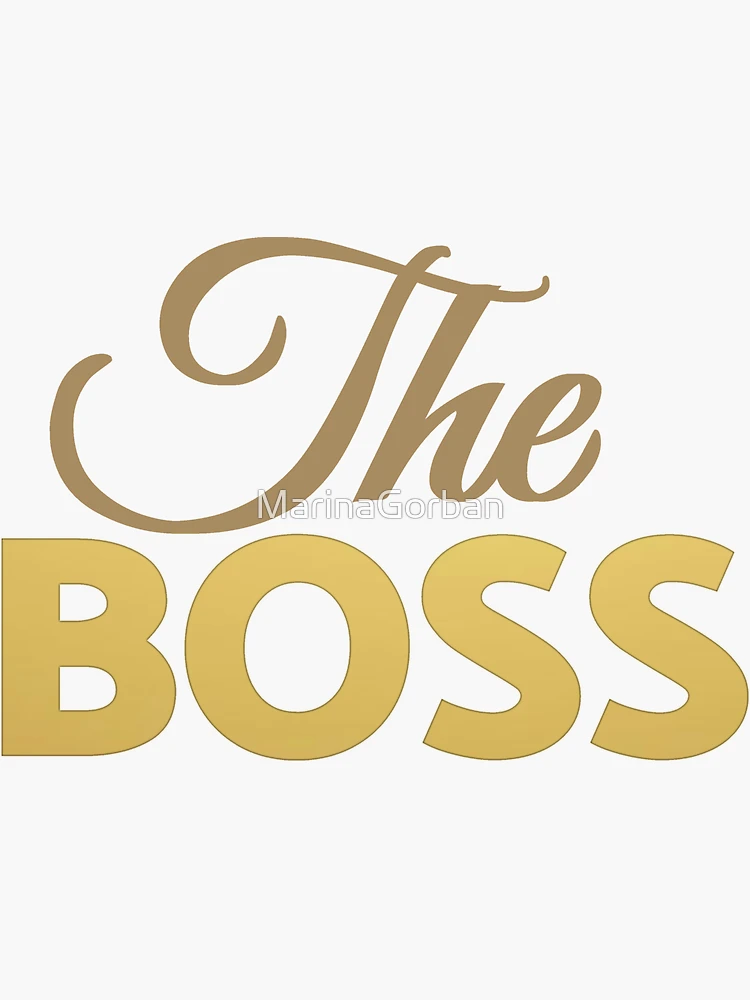 Boss Text Effect and Logo Design Word