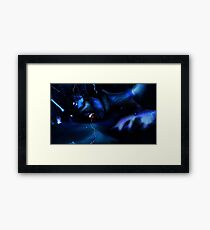 Blue Machine Framed Print