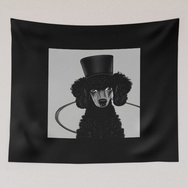 Item preview, Poodle With a Top Hat designed and sold by NitaBond.