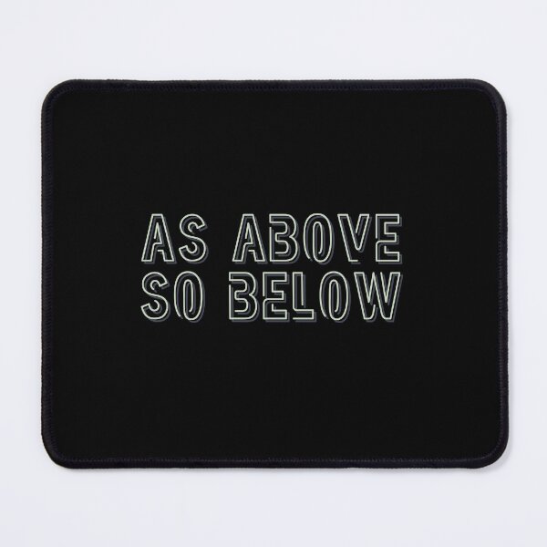 Item preview, AS ABOVE SO BELOW. designed and sold by Detachedsoul.