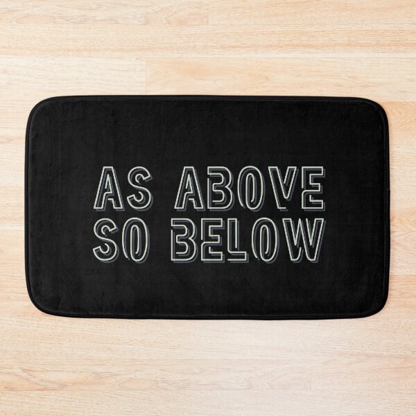 Item preview, AS ABOVE SO BELOW. designed and sold by Detachedsoul.