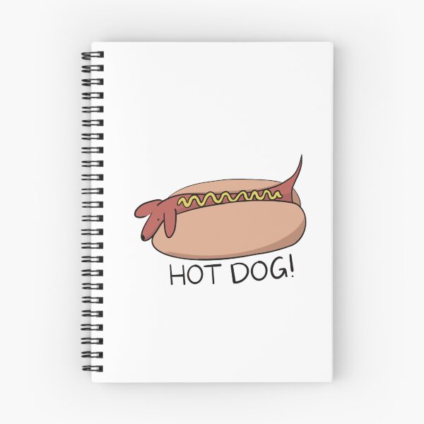Item preview, Hot dog! With words designed and sold by maggiemuffin13.