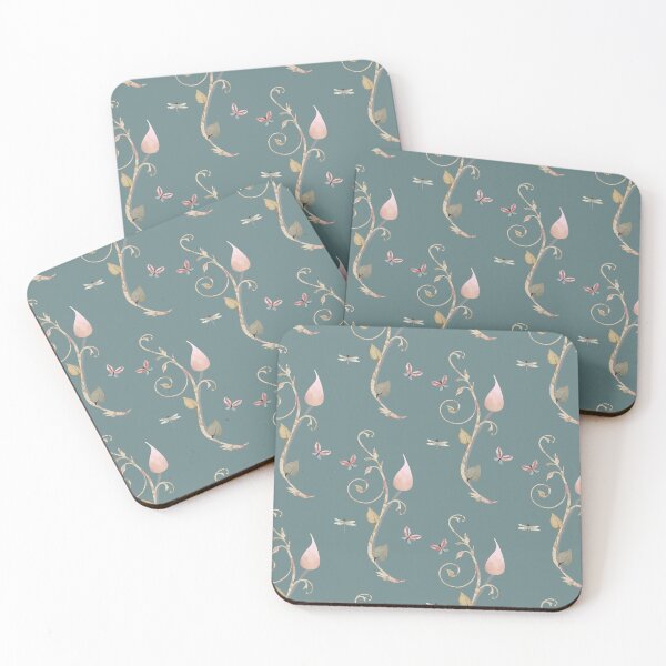 Item preview, Vintage floral butterfly and dragonfly. Shabby Chic Caroline Laursen original designed and sold by Caroline Laursen.