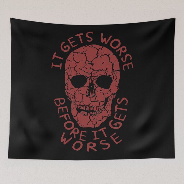 Item preview, It Gets Worse Before It Gets Worse - Oddly Specific, Meme designed and sold by SpaceDogLaika.