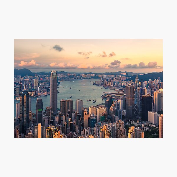 Vista previa del artículo con la obra «Hong kong 19», diseñado y vendido por tomuhlenberg.