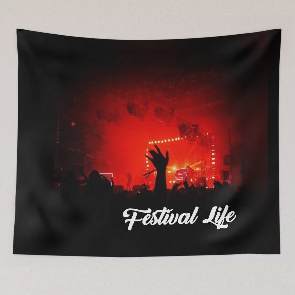 Item preview, Festival life graphic tee 14 designed and sold by krygon.