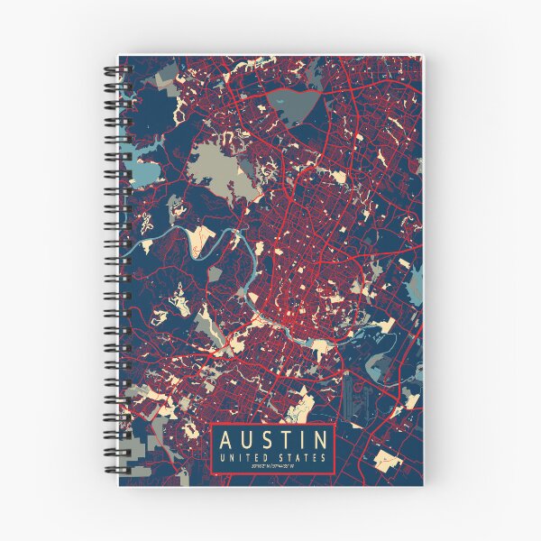 Item preview, Austin City Map of Texas, USA - Hope designed and sold by deMAP.